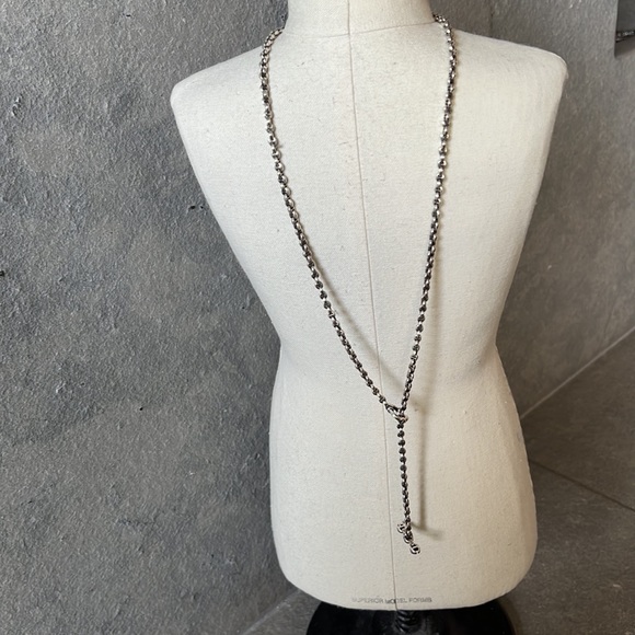 Hoorsenbuhs micro open link 24 inch sterling necklace never worn with diamonds! - Picture 8 of 16